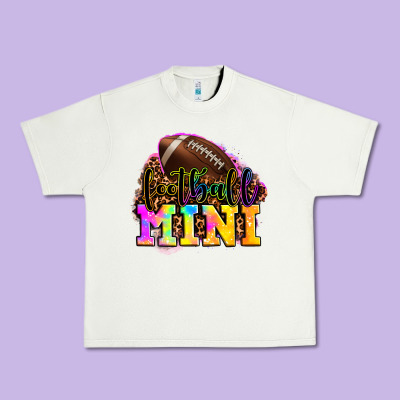 Football Mini Urban Heavy Tee Designed By Oliviacreatesart