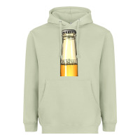 Matcha yellow beer bottle Heavyweight Hoodie - AdoDesignShop