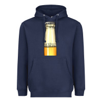 Navy yellow beer bottle Heavyweight Hoodie - AdoDesignShop