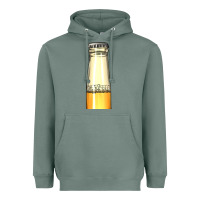Sage yellow beer bottle Heavyweight Hoodie - AdoDesignShop