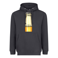 Smoke yellow beer bottle Heavyweight Hoodie - AdoDesignShop