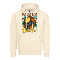 Sandshell western rodeo darlin' sunset sunflowers weapon Zipper Hoodie - BarkalooDesign