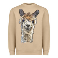 Mushroom alpaca Heavyweight Sweatshirt - BarkalooDesign