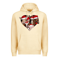 Pina Colada farm animals christmas Premium Hoodie - CowhideDigitalArt