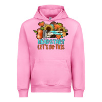 Fuchsia Pink headstart let's do this Urban Hoodie - JahusDesignShop