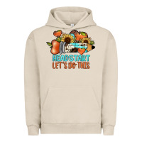 Pigment French Oak headstart let's do this Urban Hoodie - JahusDesignShop