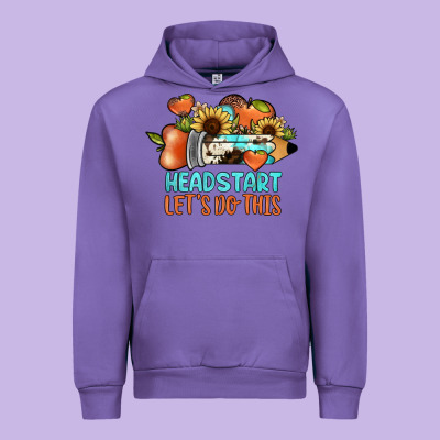 Headstart Let's Do This Urban Hoodie Designed By Jahusdesignshop