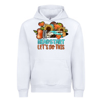 White headstart let's do this Urban Hoodie - JahusDesignShop