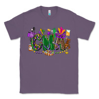 Lavender cma mardi gras cowgirl Classic Tee - CowGirlArtShop