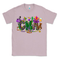 Lilac cma mardi gras cowgirl Classic Tee - CowGirlArtShop