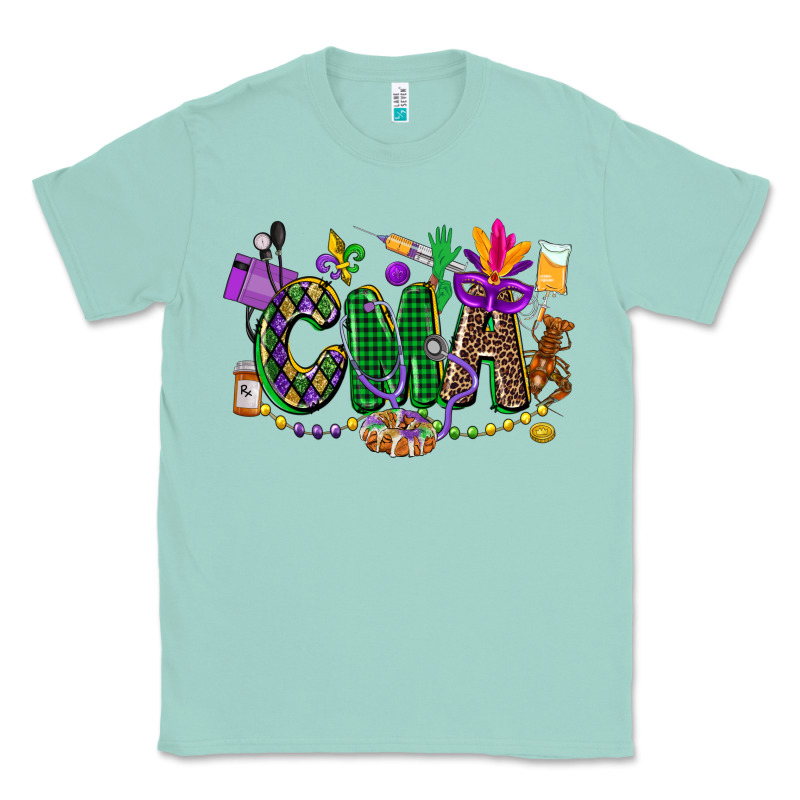 Cma Mardi Gras Cowgirl Classic Tee by CowGirlArtShop | Teevron