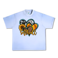 Grape Ice softball hearts Urban Heavy Tee - Jasminsmagicworld