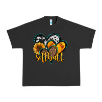 Pigment Black softball hearts Urban Heavy Tee - Jasminsmagicworld