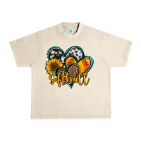 Sandshell softball hearts Urban Heavy Tee - Jasminsmagicworld
