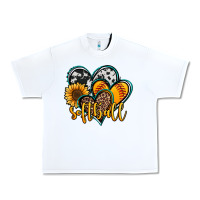 White softball hearts Urban Heavy Tee - Jasminsmagicworld