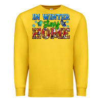 Lemon in winter stay home with gloves Premium Sweatshirt - AdoDesignShop