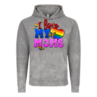 Cloud Rock I love my moms Vintage Hoodie - FaDigitalArtStudio