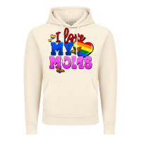 Vintage Artic I love my moms Vintage Hoodie - FaDigitalArtStudio