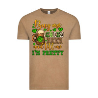 Vintage Coffee Buy me green beer and tell me i'm pretty Vintage Tee - OliviaCreatesArt