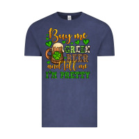 Vintage Denim Buy me green beer and tell me i'm pretty Vintage Tee - OliviaCreatesArt