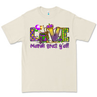 Bone Love Mardi Gras Y'all Premium Tee - HowdyJamesFarm