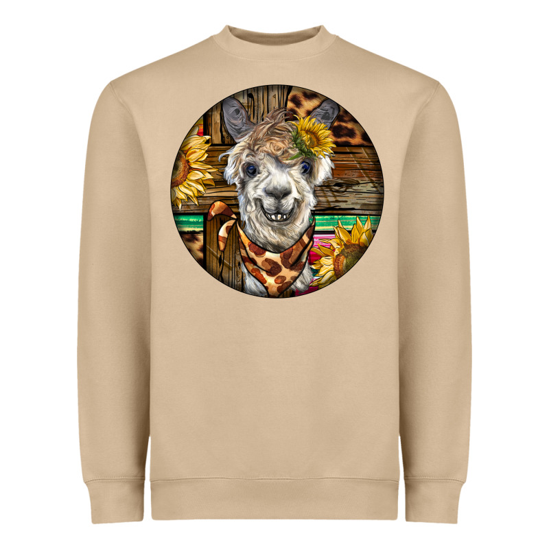 Western Alpaca Heavyweight Sweatshirt by BarkalooDesign | Teevron