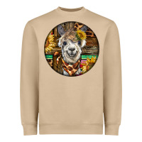 Mushroom western alpaca Heavyweight Sweatshirt - BarkalooDesign