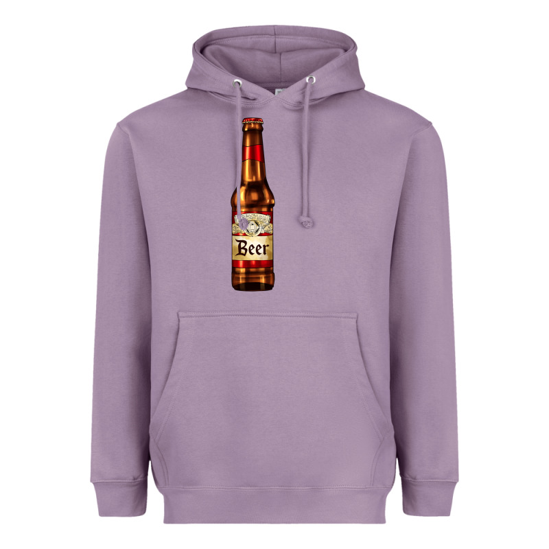 Red Beer Bottle Heavyweight Hoodie by AdoDesignShop | Teevron