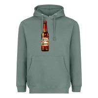 Sage red beer bottle Heavyweight Hoodie - AdoDesignShop
