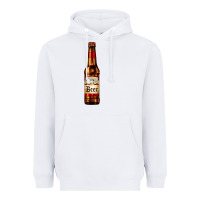 White red beer bottle Heavyweight Hoodie - AdoDesignShop