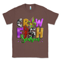 Chestnut crawfish season mardi gras carnival fleur de lis Classic Tee - Jasminsmagicworld