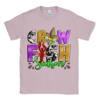 Lilac crawfish season mardi gras carnival fleur de lis Classic Tee - Jasminsmagicworld