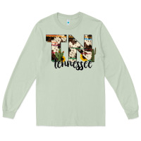 Matcha tenesse state cowhide serape cactus Long Sleeve Tee - RanaPortraitStore