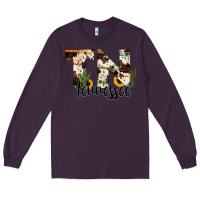 Plum tenesse state cowhide serape cactus Long Sleeve Tee - RanaPortraitStore