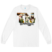 White tenesse state cowhide serape cactus Long Sleeve Tee - RanaPortraitStore