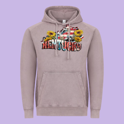 Kentucky 4th Of July Vintage Hoodie Designed By Fadigitalartstudio