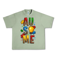 Oil Green ausome autism Urban Heavy Tee - OliviaCreatesArt