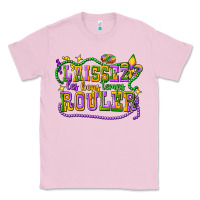 Bubblegum Pink laissez les bons temps router Classic Tee - CowGirlArtShop