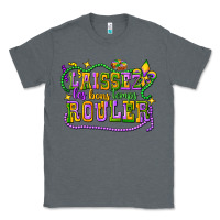 Charcoal Heather laissez les bons temps router Classic Tee - CowGirlArtShop