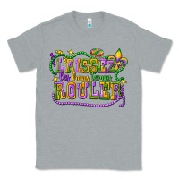 Heather Grey laissez les bons temps router Classic Tee - CowGirlArtShop