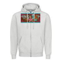 Dove Grey western nurse with medical  symbol caduceus and arrow license plate te Zipper Hoodie - BarkalooDesign
