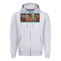 Heather Grey western nurse with medical  symbol caduceus and arrow license plate te Zipper Hoodie - BarkalooDesign