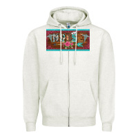 Oatmeal Heather western nurse with medical  symbol caduceus and arrow license plate te Zipper Hoodie - BarkalooDesign