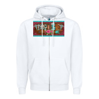 White western nurse with medical  symbol caduceus and arrow license plate te Zipper Hoodie - BarkalooDesign