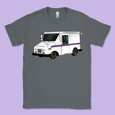 Mail Truck Classic Tee Designed By Artiststas