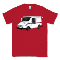 Red mail truck Classic Tee - Artiststas