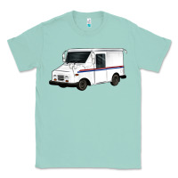 Seafoam mail truck Classic Tee - Artiststas