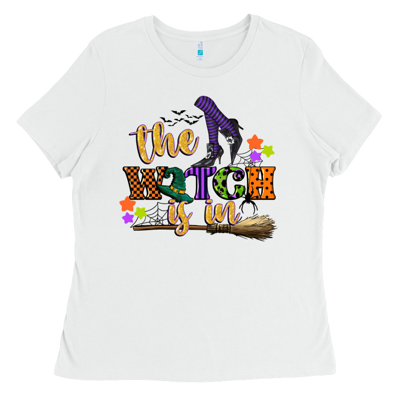 The Witch Is In Ladies Tee by CowGirlArtShop | Teevron