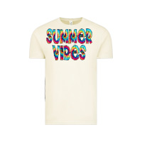 Vintage Arctic summer vibes tie dye doodle Vintage Tee - CowCowDesign