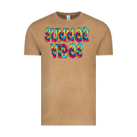 Vintage Camel summer vibes tie dye doodle Vintage Tee - CowCowDesign